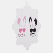 Paasbunny Ornament Kaart (Rechts)