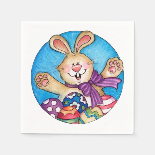 PaasBunny - Papier Napkins Servetten (Voorkant)