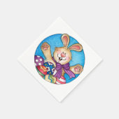 PaasBunny - Papier Napkins Servetten (Hoek)