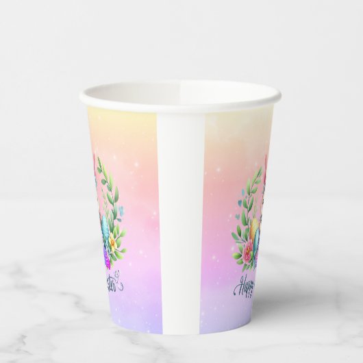 Paasbunny Papieren Bekers (Links)