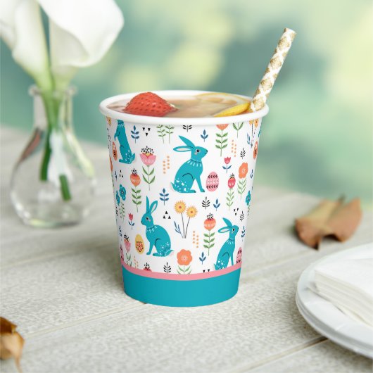 Paasbunny Papieren Bekers (Insitu)