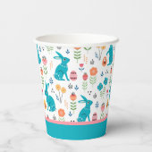 Paasbunny Papieren Bekers (Achterkant)