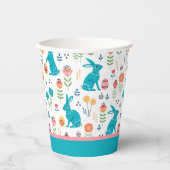 Paasbunny Papieren Bekers (Voorkant)