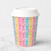 Paasbunny Papieren Bekers (Links)