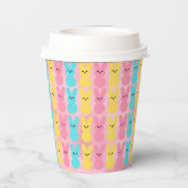 Paasbunny Papieren Bekers (Achterkant)