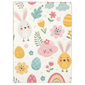 paasbunny Pattern Klembord (Achterkant)