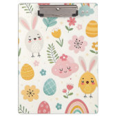 paasbunny Pattern Klembord (Voorkant)