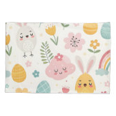 paasbunny Pattern Kussensloop (Achterkant)