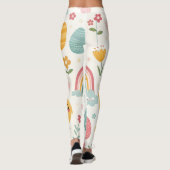 paasbunny Pattern Leggings (Achterkant)