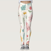 paasbunny Pattern Leggings (Voorkant)
