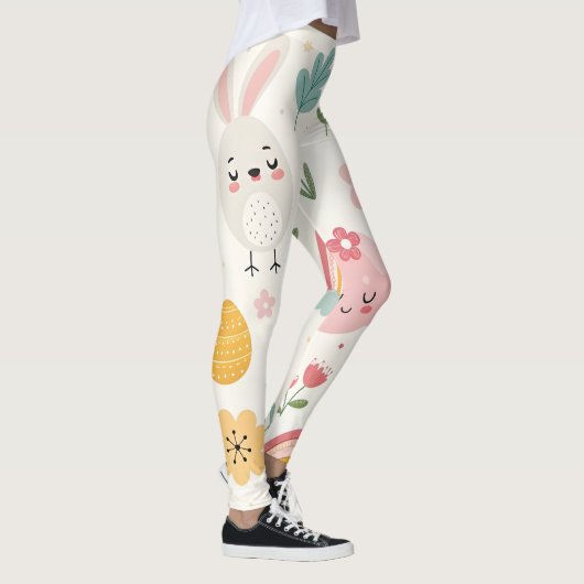 paasbunny Pattern Leggings (Rechts)
