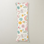 paasbunny Pattern Lichaamskussen (Voorkant Verticaal)