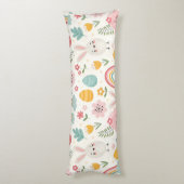 paasbunny Pattern Lichaamskussen (Achterkant (Verticaal))