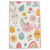 paasbunny Pattern Medium Cadeauzakje (Voorkant)