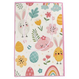 paasbunny Pattern Medium Cadeauzakje