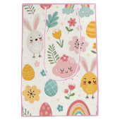 paasbunny Pattern Medium Cadeauzakje (Achterkant)