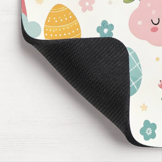 paasbunny Pattern Muismat (Hoek)