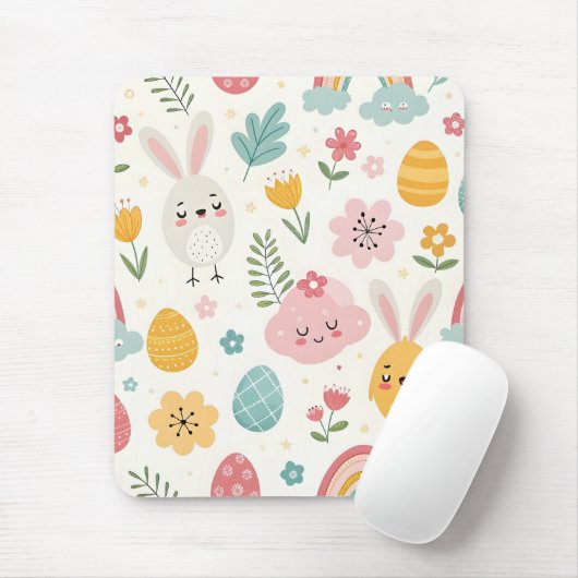 paasbunny Pattern Muismat (Met muis)