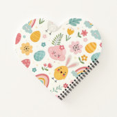 paasbunny Pattern Notitieboek (Achterkant)