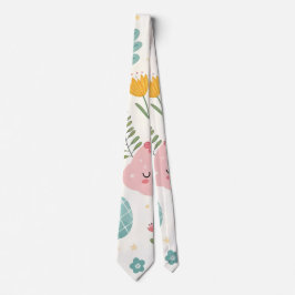 paasbunny Pattern Stropdas