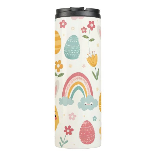 paasbunny Pattern Thermosbeker (Achterkant)