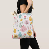 paasbunny Pattern Tote Bag (Dichtbij)