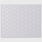 Paasbunny Pawprints op poten Cadeaupapier (Vlak)