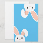 paasbunny pieping briefpapier (Voorkant / Achterkant)