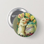 paasbunny Pin Ronde Button 5,7 Cm (Voorkant /achterkant)