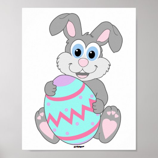 Paasbunny Poster (Voorkant)