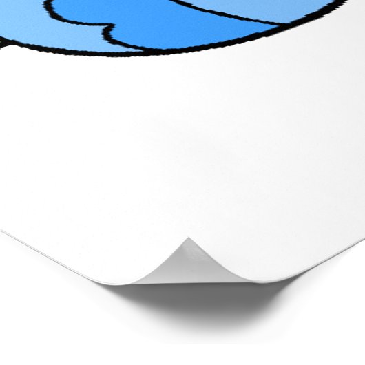 Paasbunny Poster (Hoek)