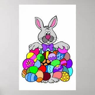 Paasbunny Poster
