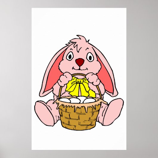 Paasbunny Poster (Voorkant)
