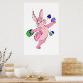 Paasbunny Poster (Keuken)