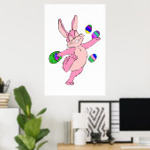 Paasbunny Poster (Thuiskantoor)