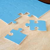 Paasbunny puzzle met persoonlijke naam. legpuzzel (Zijkant)