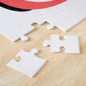 Paasbunny puzzle met persoonlijke naam. legpuzzel (Zijkant)