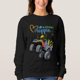Paasbunny Rabbit Monster Truck Toddler Boy Girl Trui