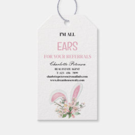 paasbunny Real Estate Pop door Cadeaulabel