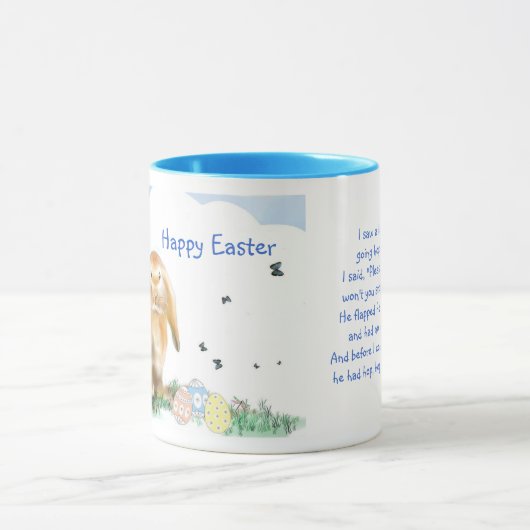 PaasBunny Rhyme-Rabbit Illustratie Mok (Midden)