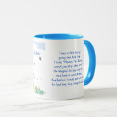 PaasBunny Rhyme-Rabbit Illustratie Mok (Voorkant rechts)