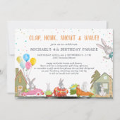 Paasbunny | Rijvaardigheid en het gebruik van voer Kaart (Voorkant)