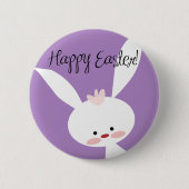 Paasbunny Ronde Button 5,7 Cm (Voorkant)