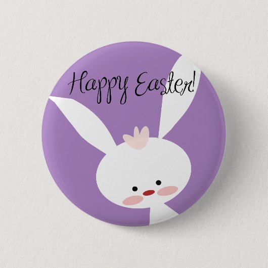 Paasbunny Ronde Button 5,7 Cm (Voorkant)