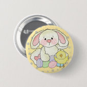 Paasbunny Ronde Button 5,7 Cm (Voorkant /achterkant)