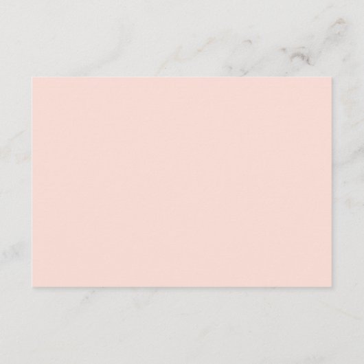 Paasbunny roze witte florale boeken voor baby informatiekaartje (Achterkant)