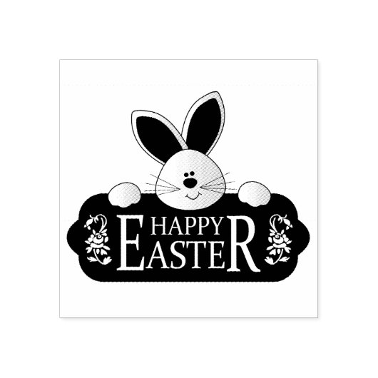 Paasbunny Rubberstempel (Afrduk)