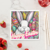 Paasbunny Servet (Insitu)