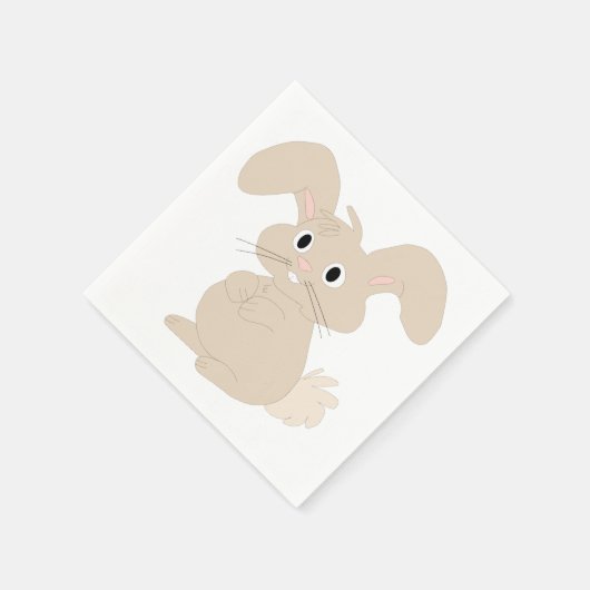 Paasbunny Servet (Hoek)