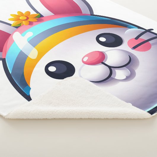 Paasbunny Sherpa Deken (3/4)